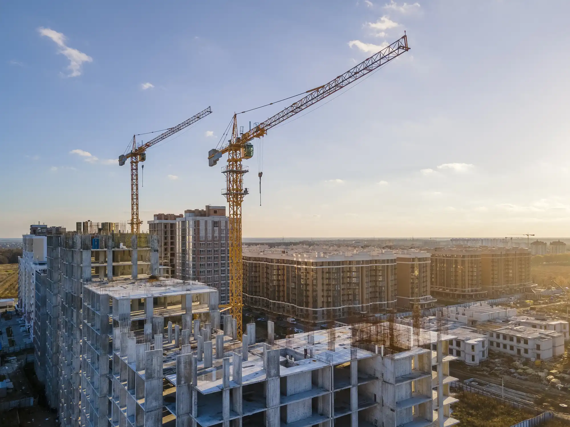 Crane at Development Site