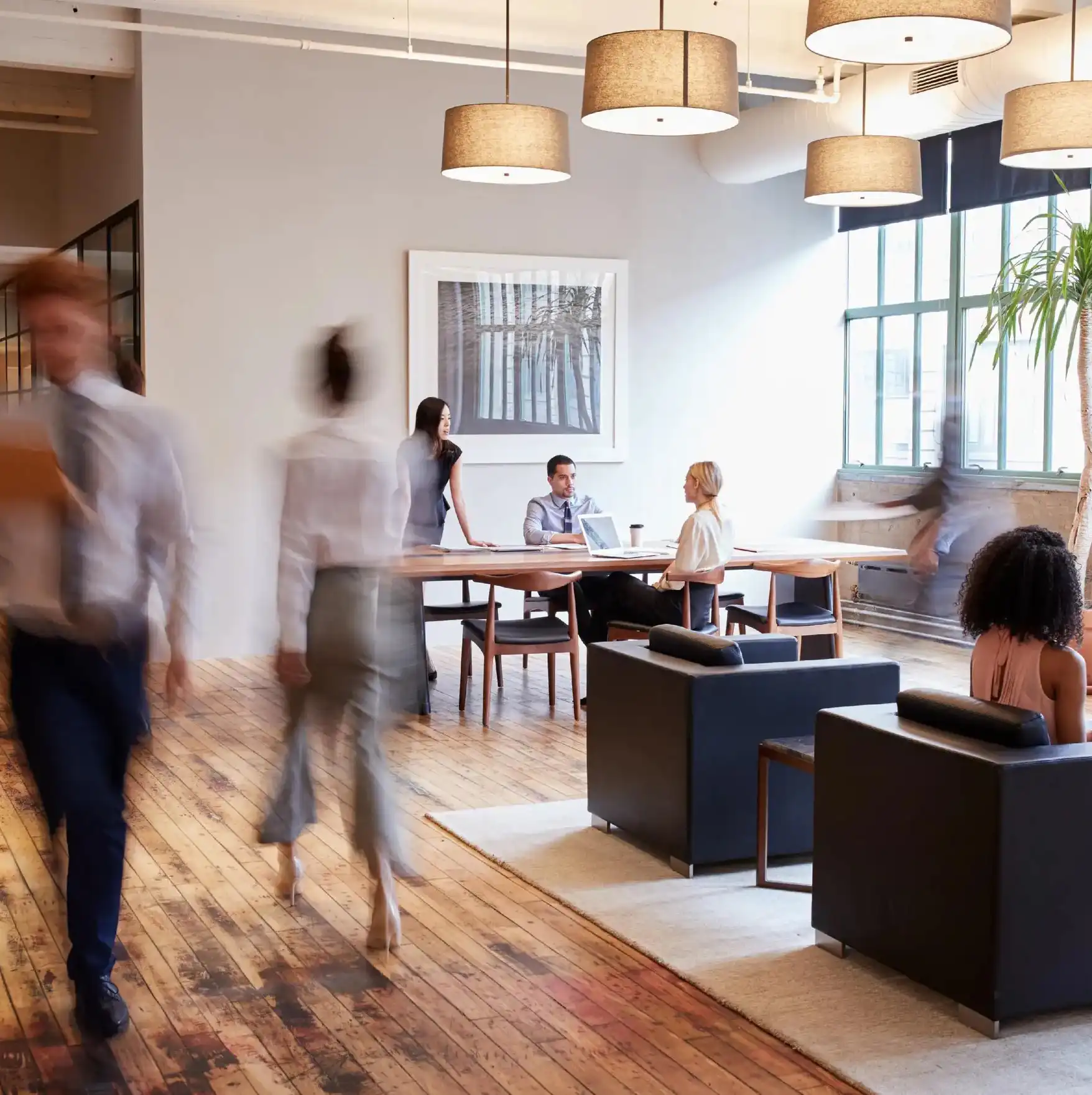 Office - people in office working